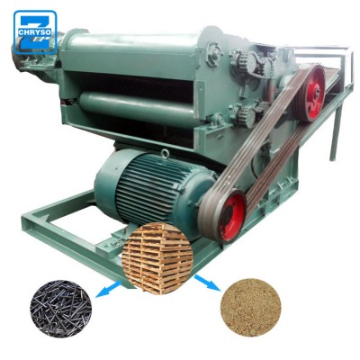 Factory Wood Pallet Crusher Machine Wood Crusher for Waste Wood Pallet