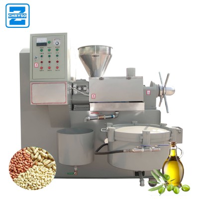 Multifunction automatic oil press machine for plant seeds